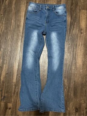 SHEIN Teenage Girl Skinny Flare Jeans Size 12 Y